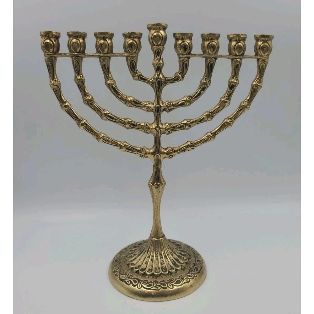 Tamar Holy Land Brass‎ Menorah Jerusalem